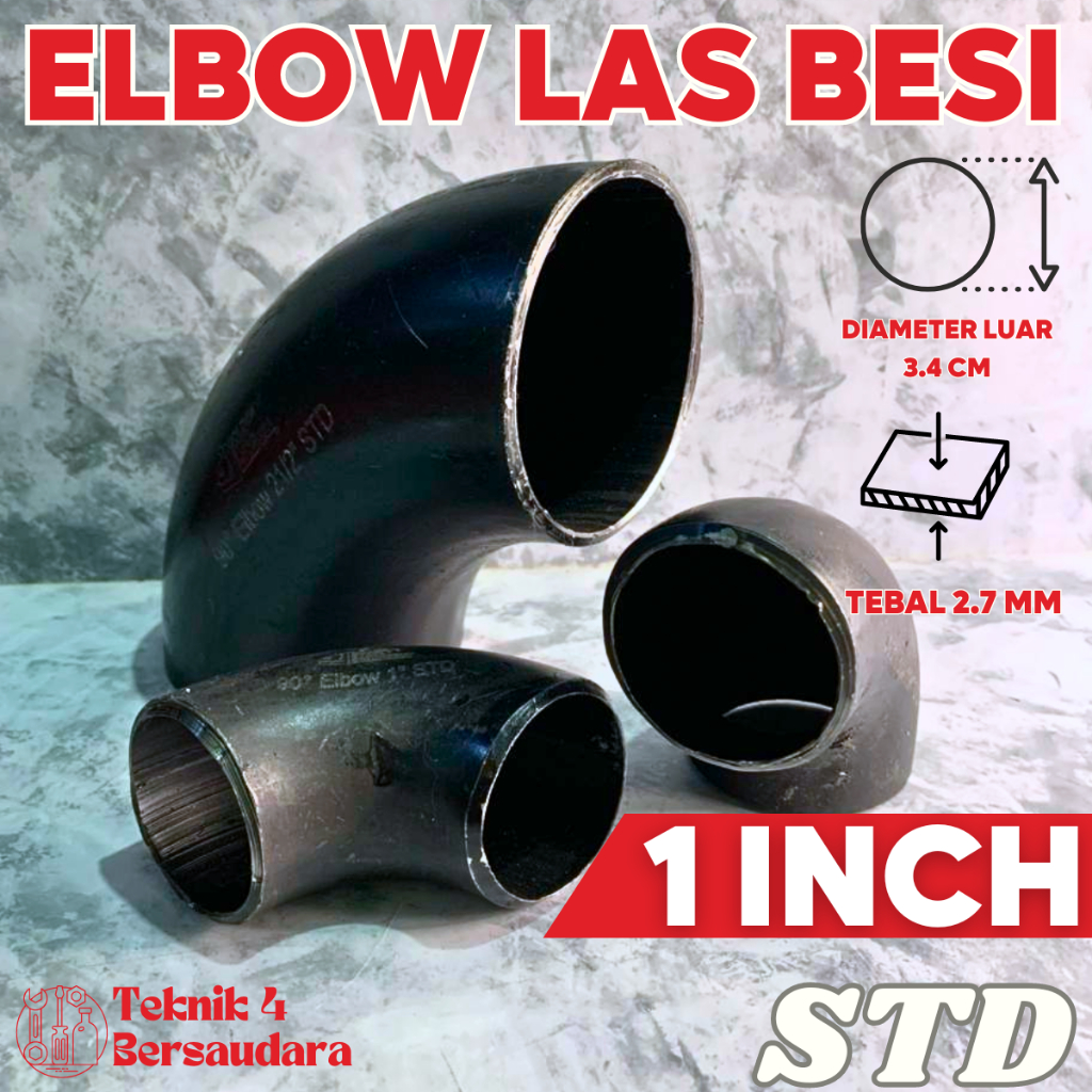 Elbow Las Besi STD 1 Inch