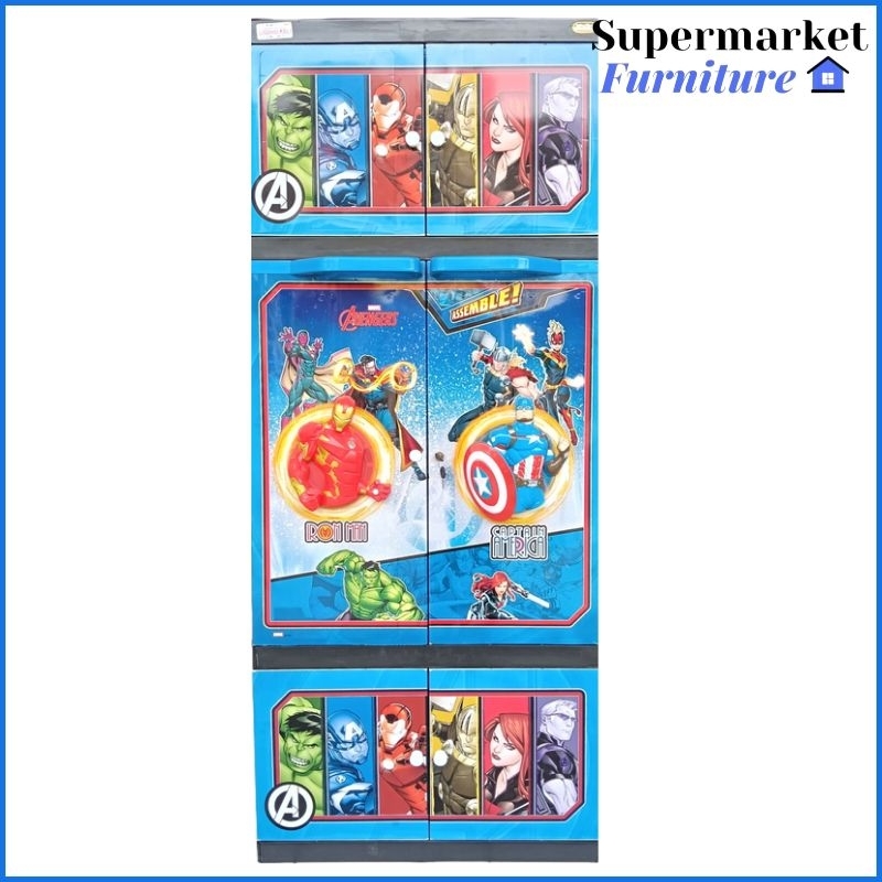 LEMARI PLASTIK NAIBA 3D BONEKA/ NAIBA FIT 3D TERBARU