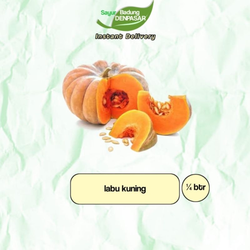 

Labu Kuning Fresh ¼ buah ( Waluh ) _ Sayur Badung Denpasar