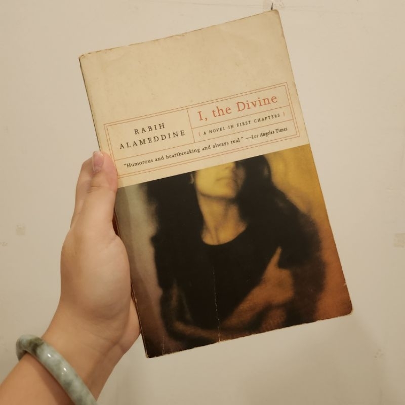 I, the divine by Rabih Alameddine preloved novel inggris buku bekas second hand book