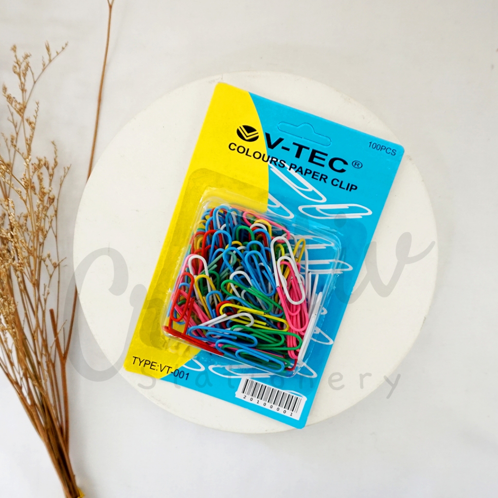 

V-tec Paper Clip Vinyl Set Klip Kertas Set