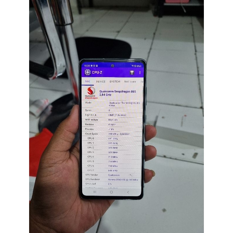 Samsung S20 FE 5G 128 / 256 GB Snapdragon 865 (Minus dikti)