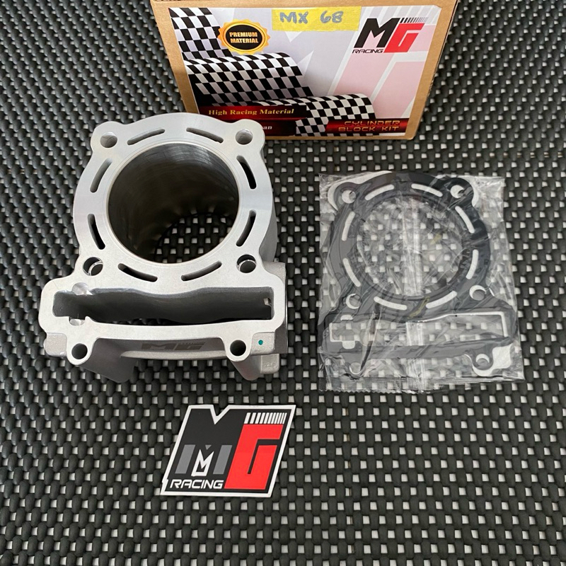 blok mx vixion 68 ceramic only tanpa piston ring rik mg Racing