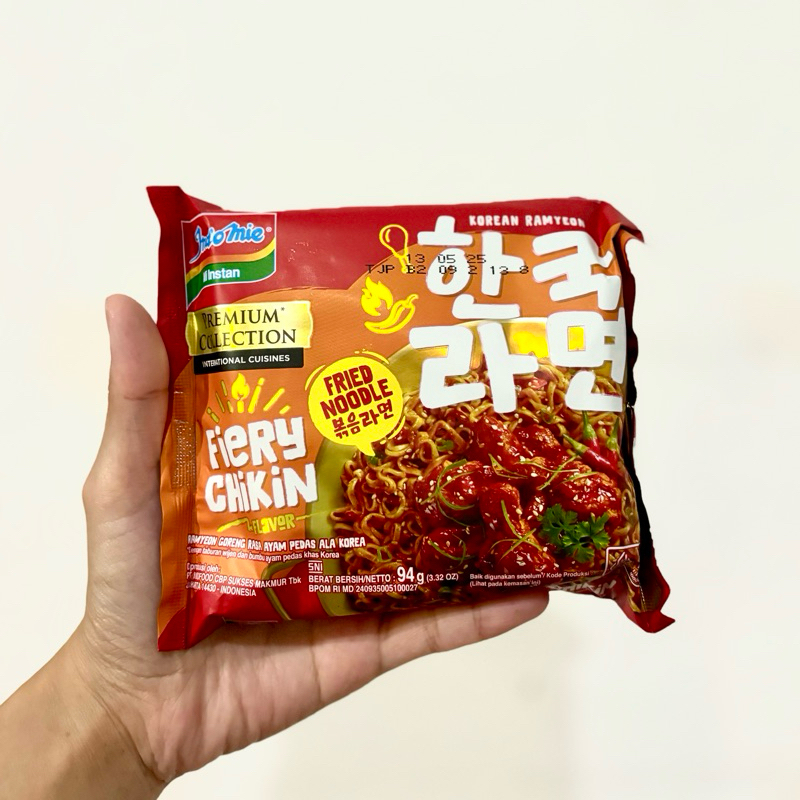

Indomie Korean Fiery Chikin Spicy Ramyeon K Rose