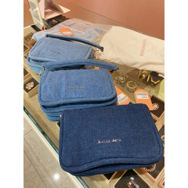 NEW Nobo Crossbody Bag Ria Miranda Denim Series Tas Riamiranda RM BS BJ WK VZ ZS BNB