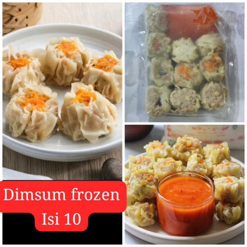 

Dimsum Frozen Isi Ayam Isi 10pcs