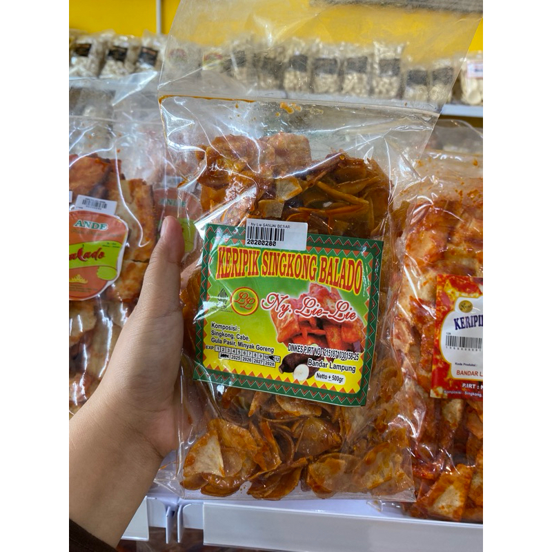 

keripik singkong balado 500g