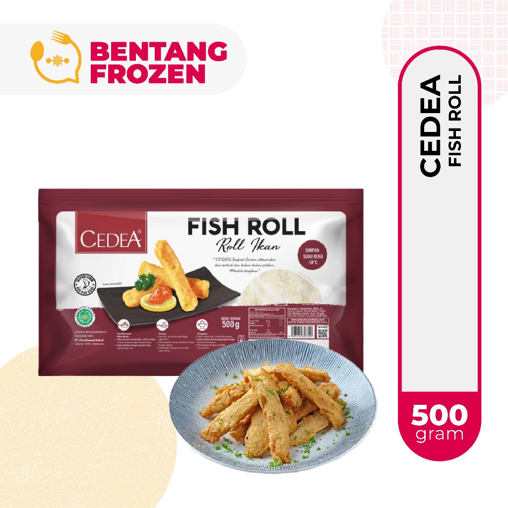 

Cedea Fish Roll Ori 500gr / Cedea Fishroll Original