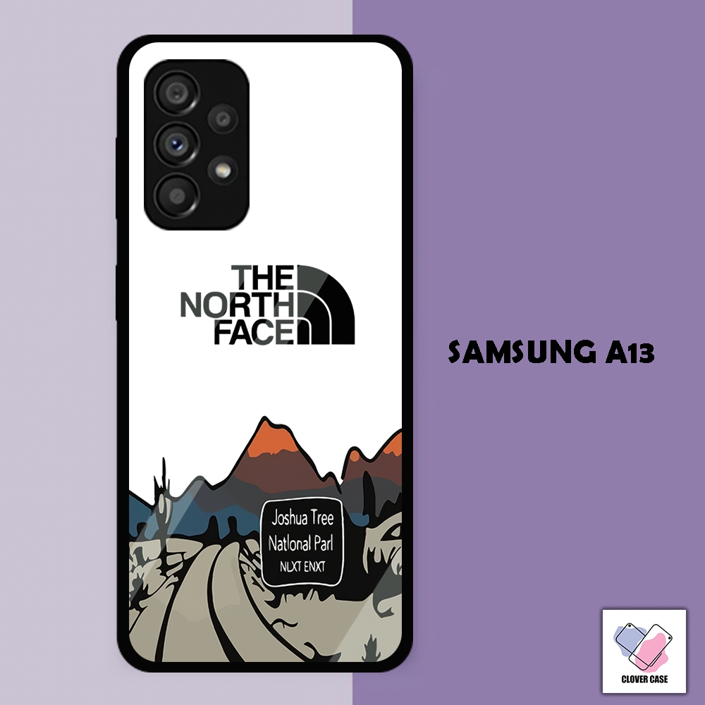 [TH10]  Case Glossy Case | SAMSUNG A13 | CASE KEKINIAN LUCU |  Casing Hp Kilau Motif THE NORTH FACE