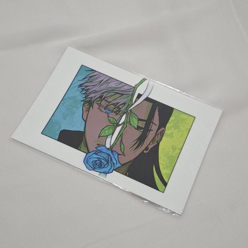 Jujutsu Kaisen JJK Toji Fushiguro Gojo Satoru Geto Suguru Choso Kamo Satosugu Artprint Postcard by g