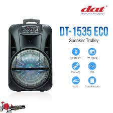 Speaker Aktif 15 Inch Portable DAT DT 1535 15 Inch Trolley DAT DT1535