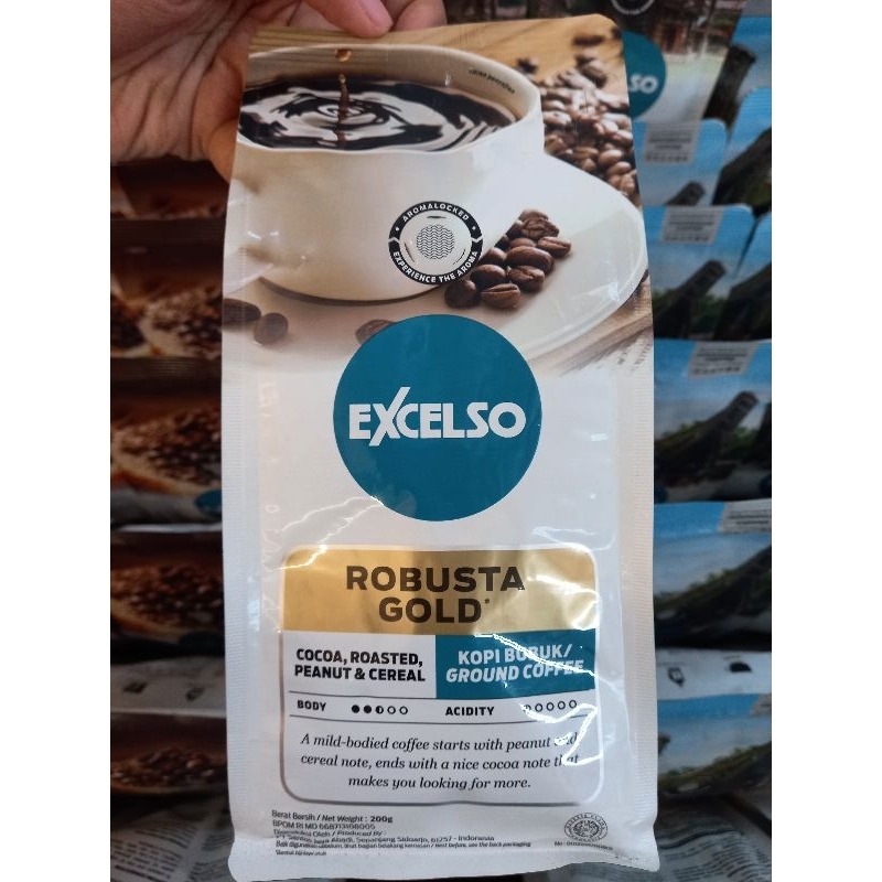 

EXCELSO ROBUSTA GOLD BUBUK 200GR