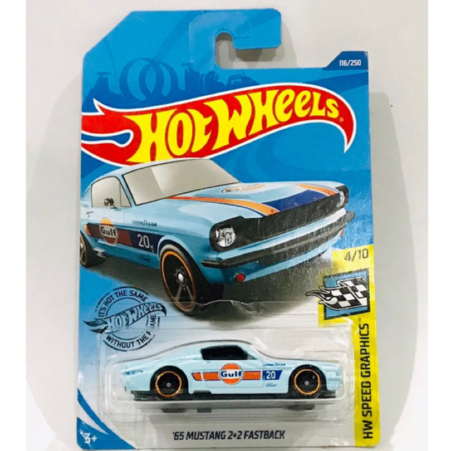 HOT WHEELS - FORD MUSTANG 2+2 FASTBACK GULF