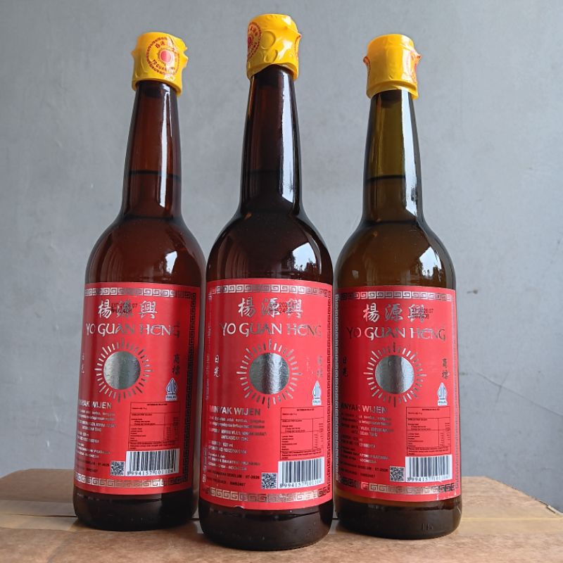 

Minyak Wijen Yo Guan Heng 620ml (Instant/Sameday)