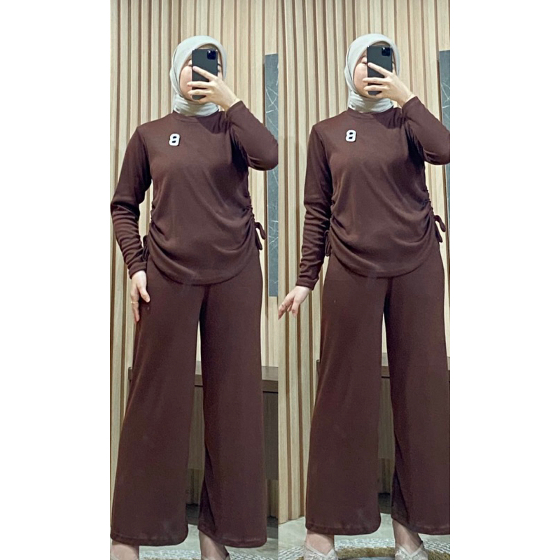 ￼SETELAN PEGGI KNIT SERUT |SETELAN SERUT WANITA |ONE SET KNIT PREMIUM |SETELAN KNIT MURAH BENGBEE TE
