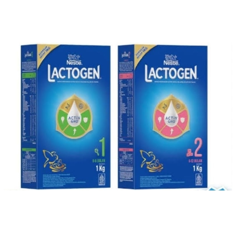 Lactogen 1 ~ lactogen 2 **1kg(1000gram)