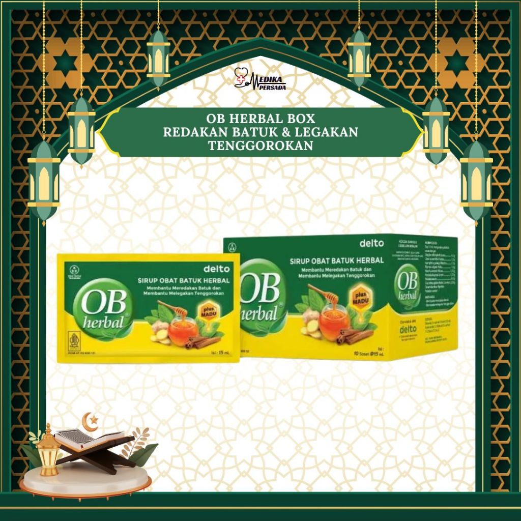 

OB Herbal Antangin Cair - Box isi 10 Sachet Sirup Batuk