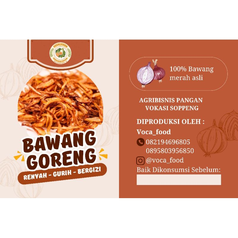 

bawang goreng voka food