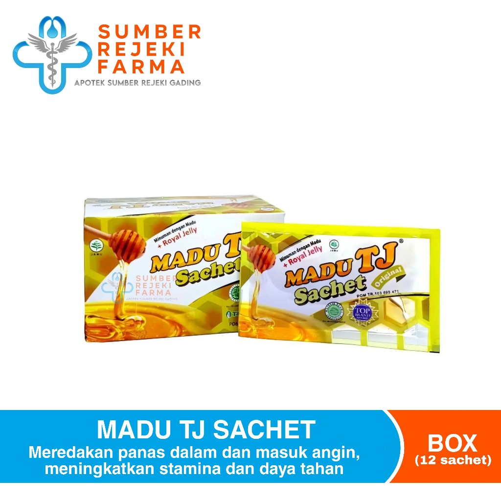 

Madu TJ Rasa Original 12 Sachet