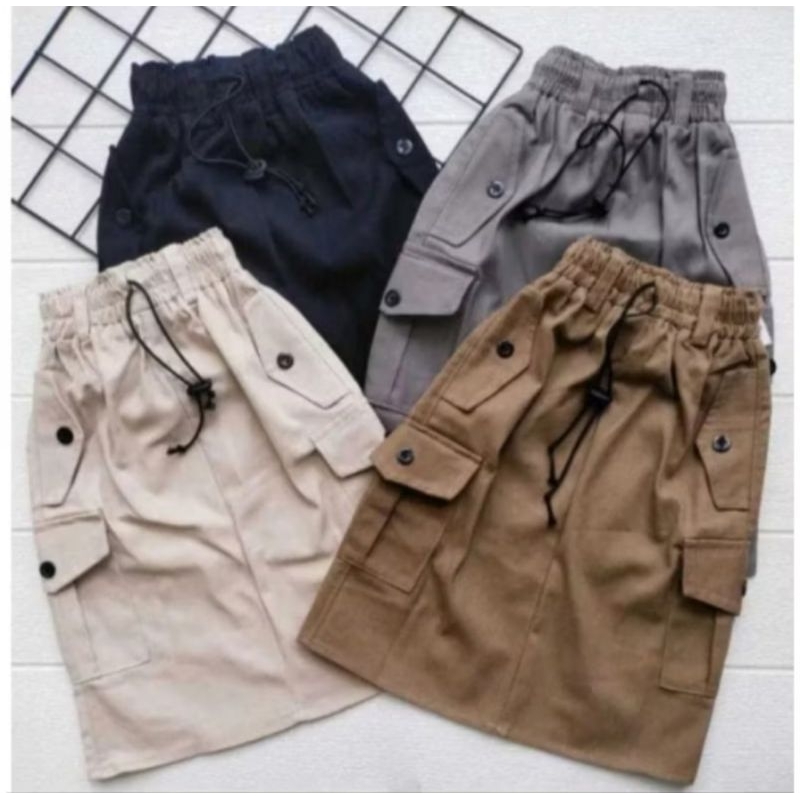 ROK CARGO ANAK PEREMPUAN/ROK ANAK PEREMPUAN USIA 1-10 TAHUN