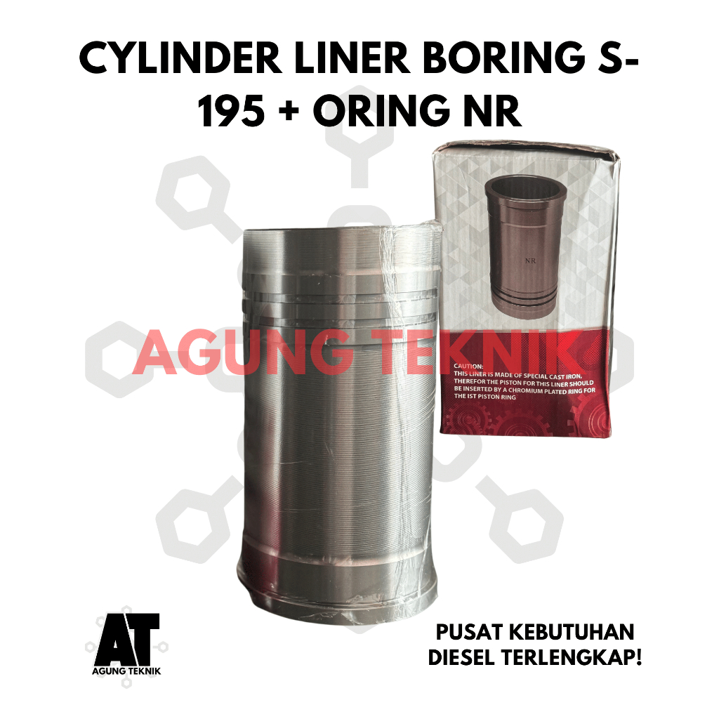 Cylinder Liner Boring S-195 + Oring NR