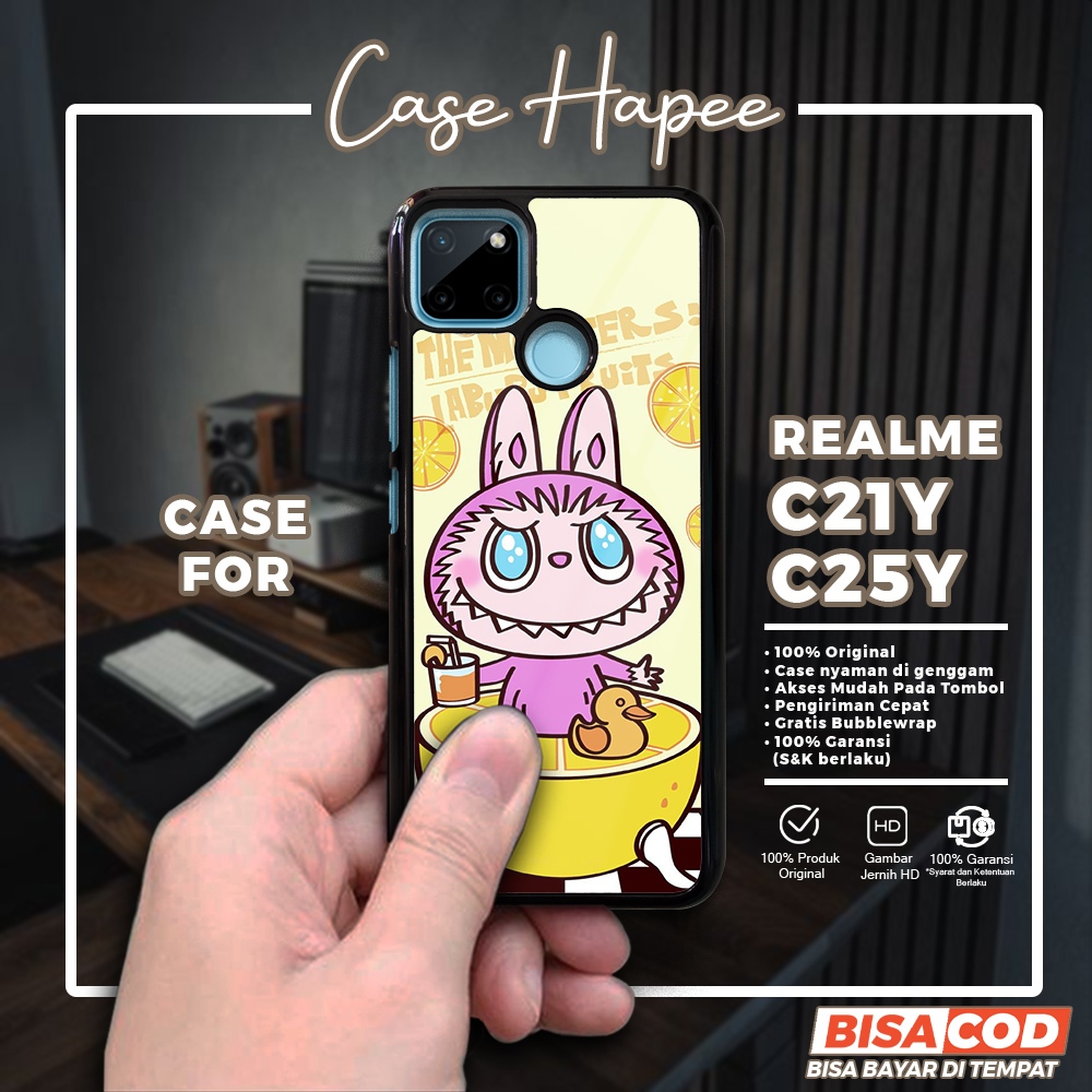 Case Realme C21Y C25Y Casing Realme C21Y C25Y [LBBU] Casehapee Case Glossy Case Aesthetic Custom Cas