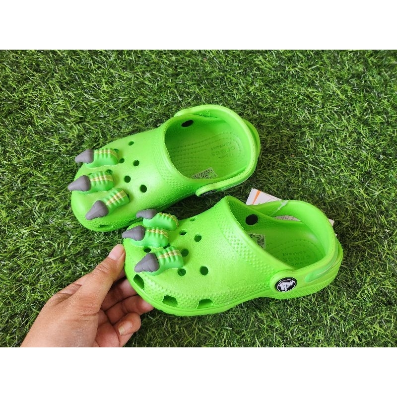 Crocs Classic I AM Dinosaur kids/ anak [bonus tas crocs]
