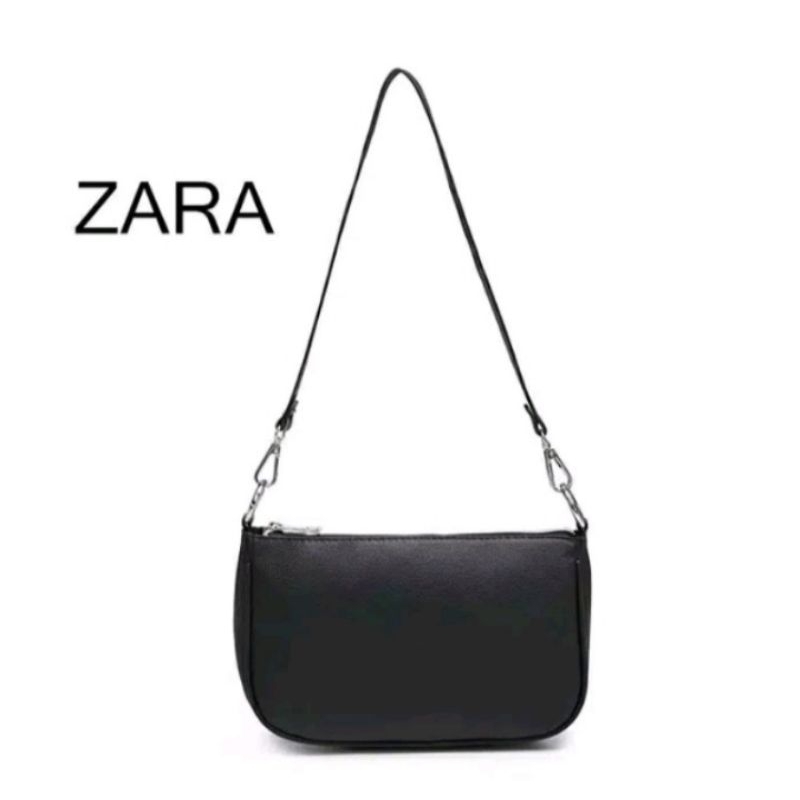 Tas Hand bag Wanita Original Zara Kulit Croco