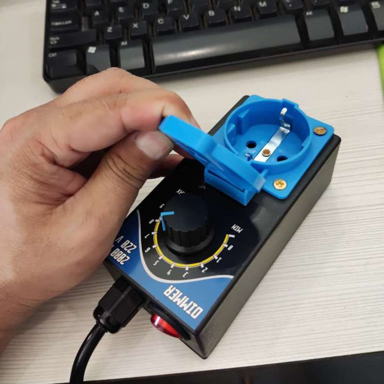 DIMMER 2000 WATT || Pengatur Kecepatan Mesin Gerinda || Stop Kontak Dimmer