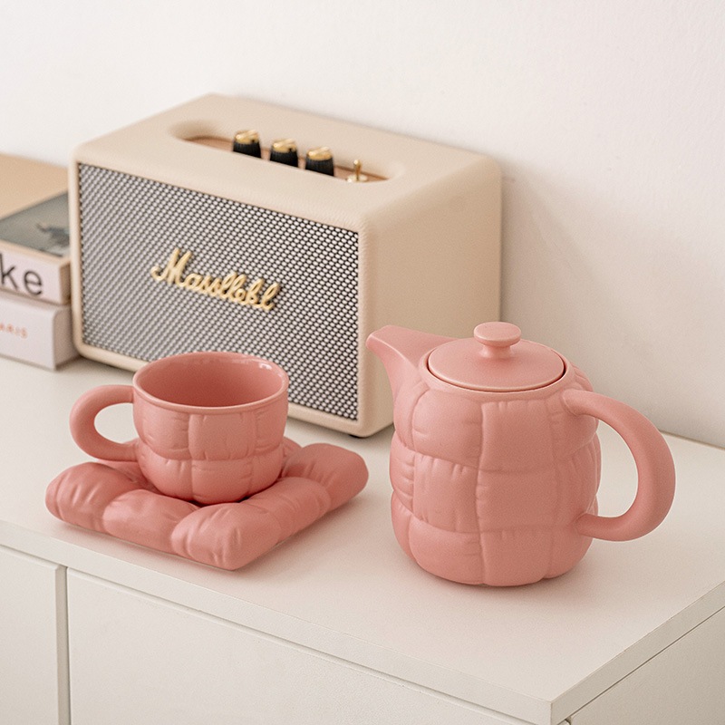 PILLOW - Set Piring - Mug Keramik - Piring Keramik Gelas Bantal Estetik Korea - Aesthetic Korean Cer