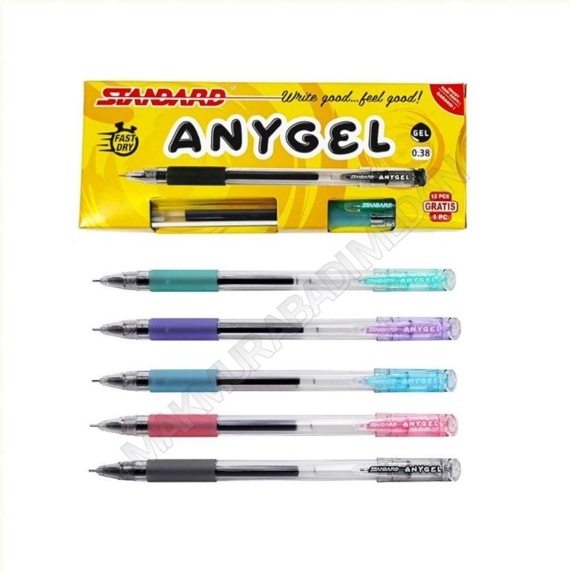 

Standard Pen ANY GEL 0.38mm Pena Pulpen Ballpoint Gel Pen