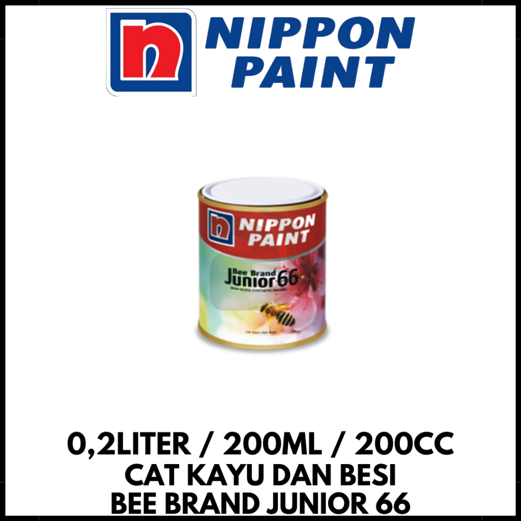 Cat Kayu dan Besi Junior 66 kemasan 200 Cc / NIPPON PAINT