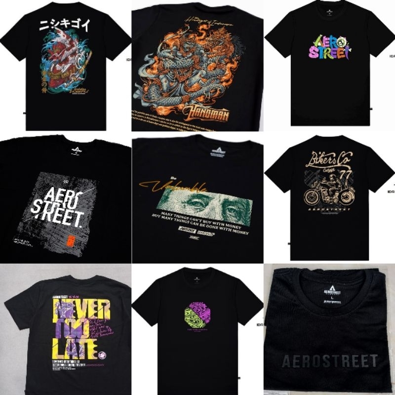 KAOS AEROSTREET SABLON ATAU POLOSS ORIGINAL 100% Di Jamin ori