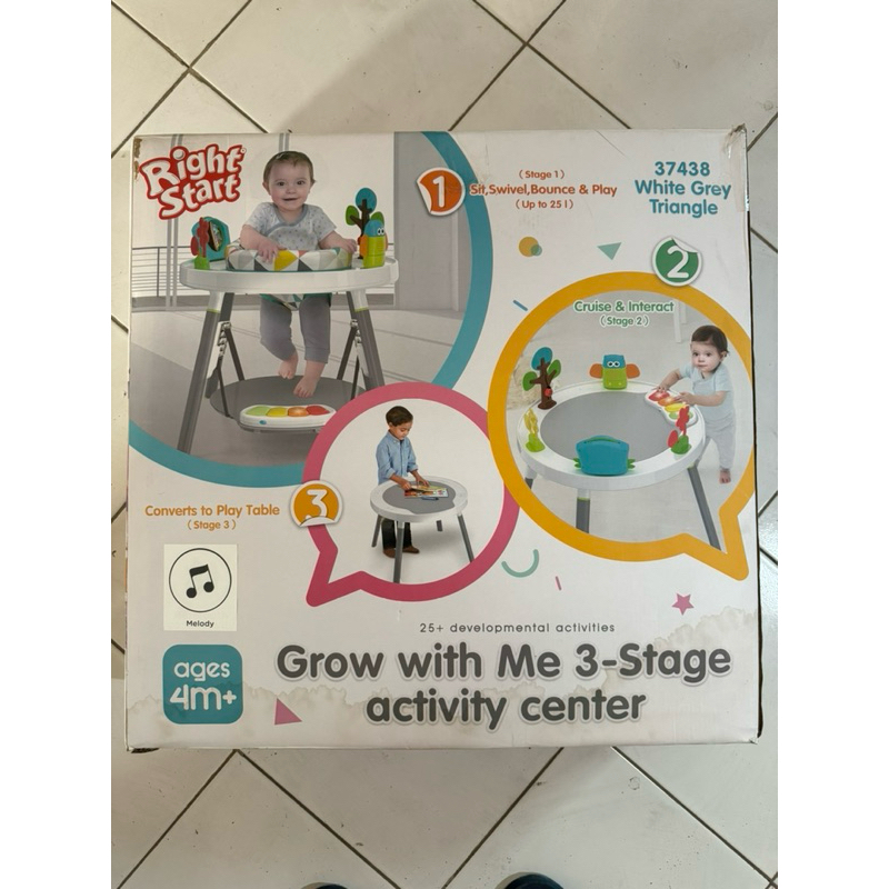 preloved right start activity center jumper