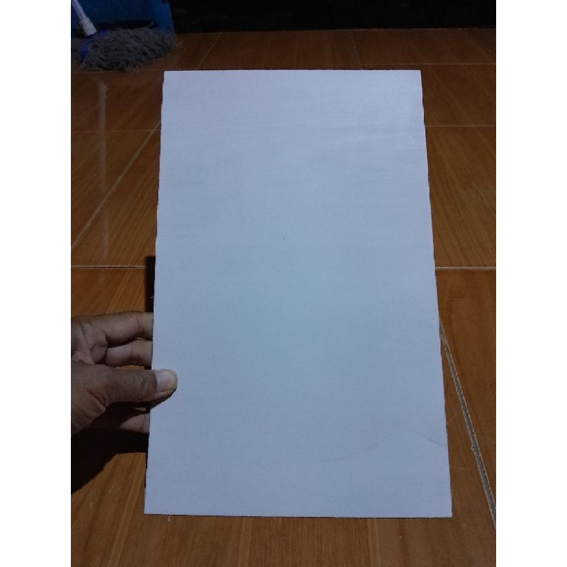 pipa PVC/Paralon lembaran 2mm 25cm x 34cm