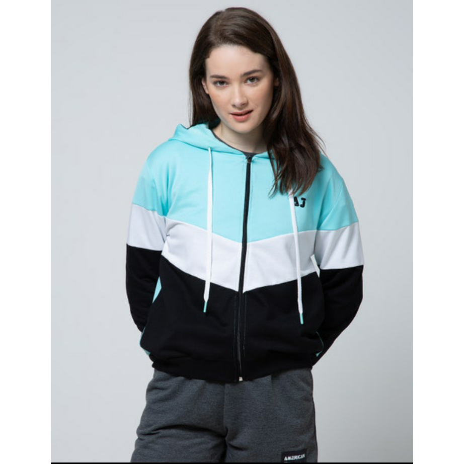 American Jeans | Jaket hoodie wanita| aneka motif, model, warna ori full tag