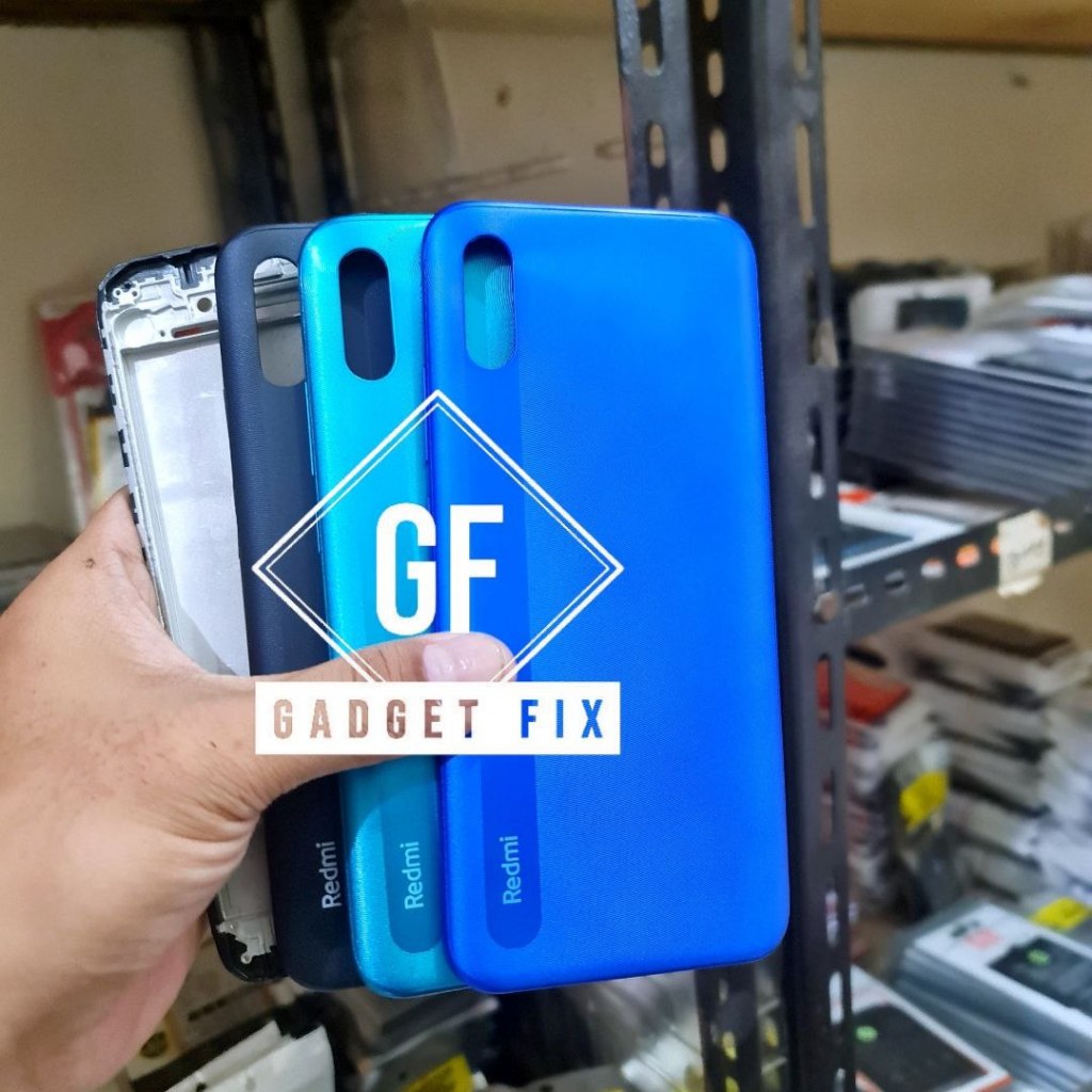 Casing Housing Fullset HP Xiaomi Redmi 9A Backdoor + Frame LCD Bekdor Kesing Full Set