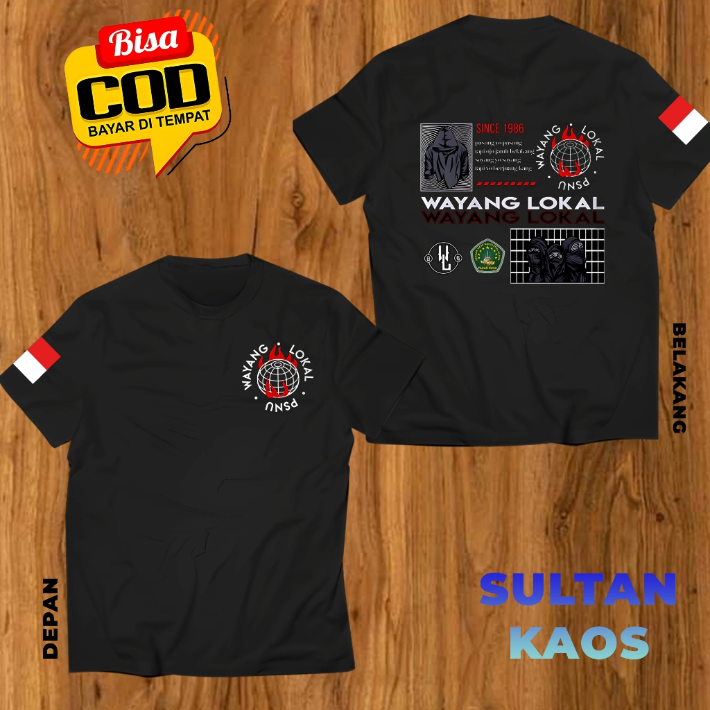 Kaos Pagar Nusa Wayang Lokal - IPSI Ikatan Pencak Silat Indonesia - Kaos Distro Arpansa Trisula