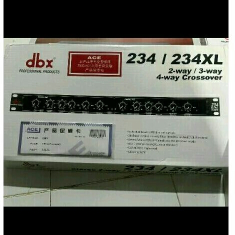 Crossover DBX 234XL crossover ORIGINAL