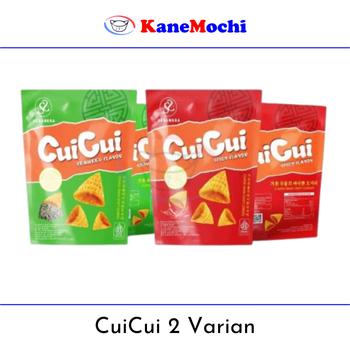 

CUICUI Snack tersedia 2 varian- SPICY & SEAWEED