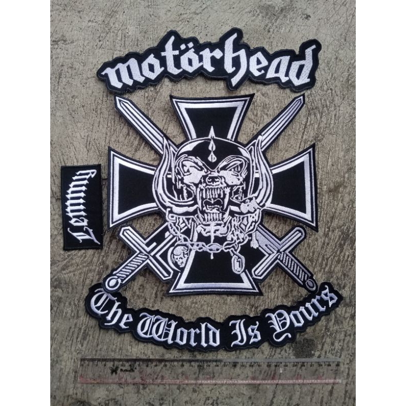 backpatch set Motorhead sword