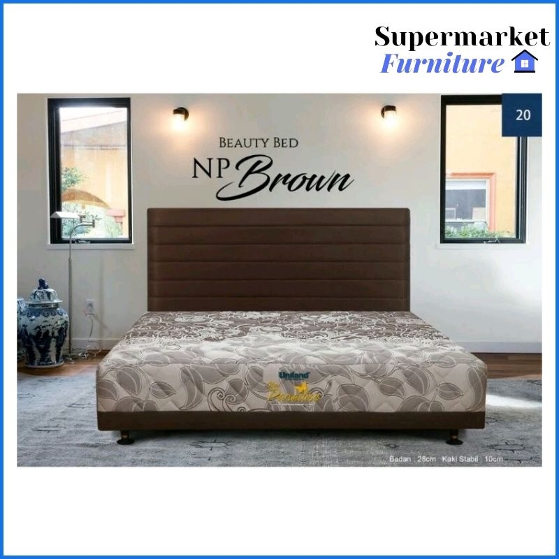Uniland Beautybed NP Brown full set original by uniland