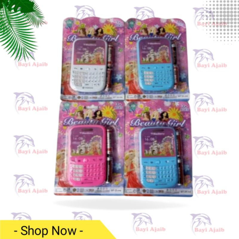HP HANDPHONE MAINAN ANAK HP TULILIT MAINAN HANDPHONE MUSIK BLACKBARRY DAN BARRBIE MAINAN HP JADUL