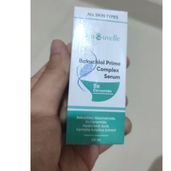 serum wajah glowing dan putih /renouvelle bakuchiol/pria/wanita