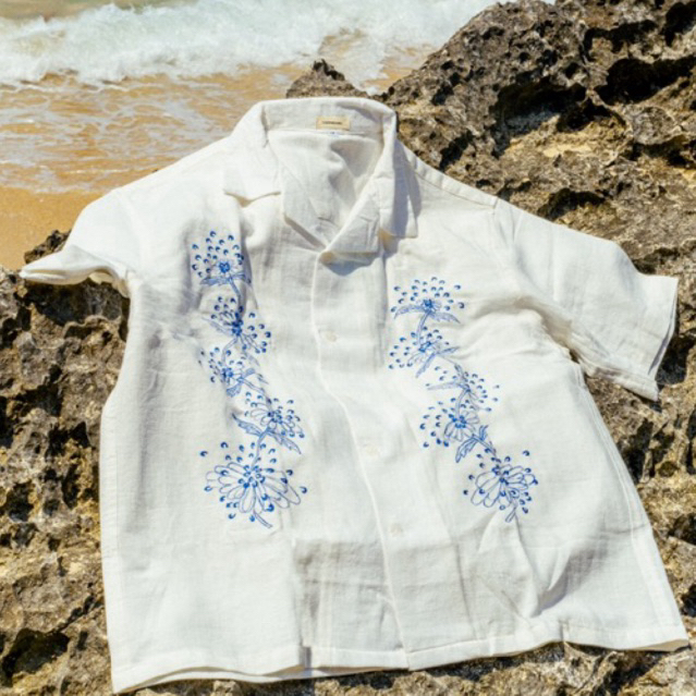 Rekah embroidery shirt