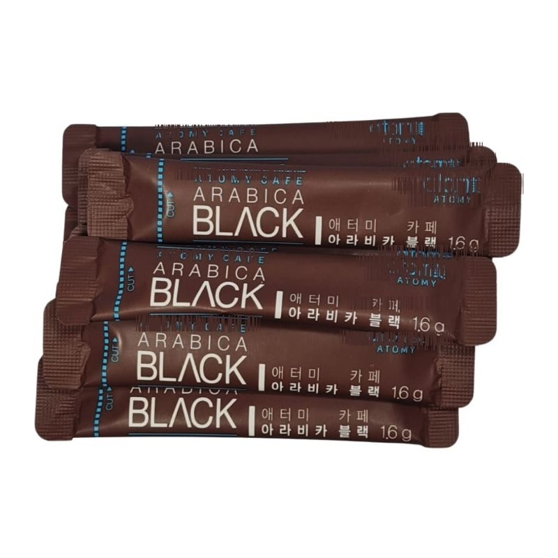 

Jual eceran Black Cafe Arabica 1 pak isi 10 sachet