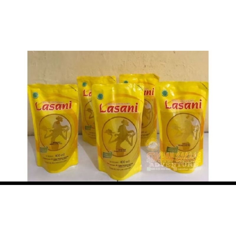 

Lasani minyak goreng 400mL 1 pcs