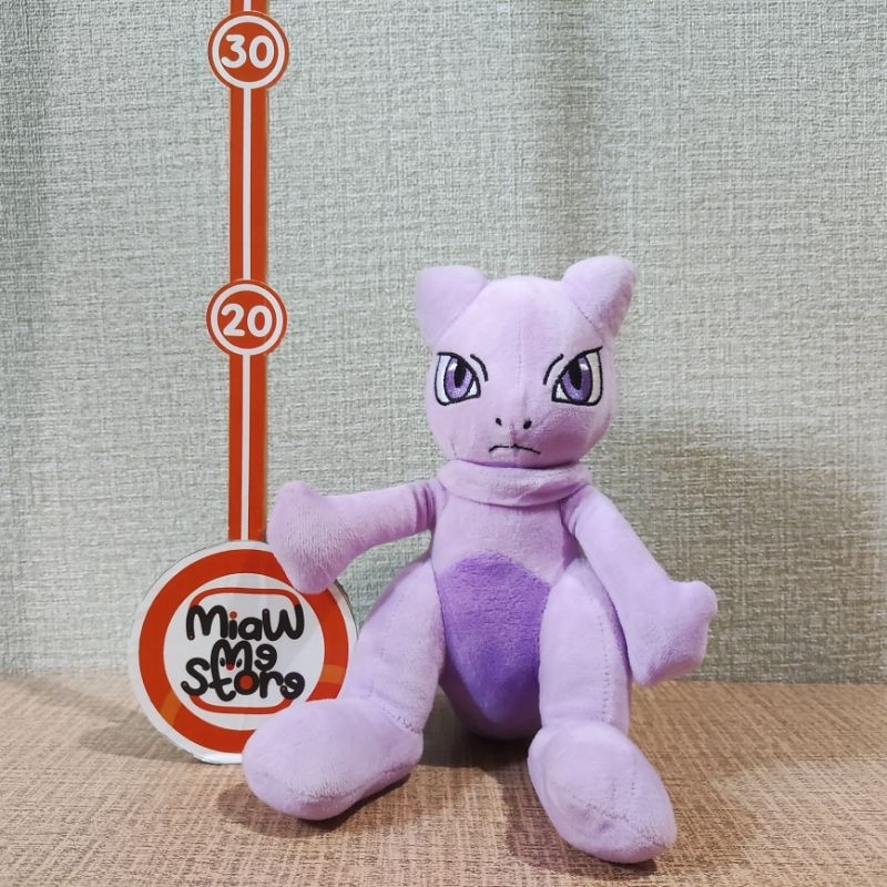 Boneka Pokemon Baby Mewtwo Legendary Tag Pokemon Center Plush