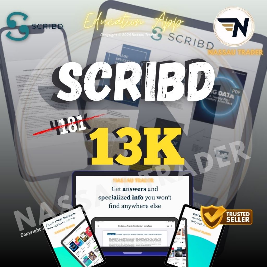 Scribd | Scribd premium 1 BULAN NTE