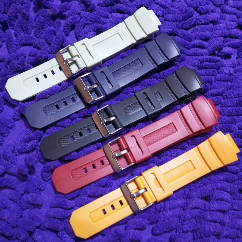 TALI STRAP JAM CASIO G SHOCK AW-590 AW-591 / AW590 AW591 / AW 590 AW 591 RUBBER STRAP JAM G SHOCK